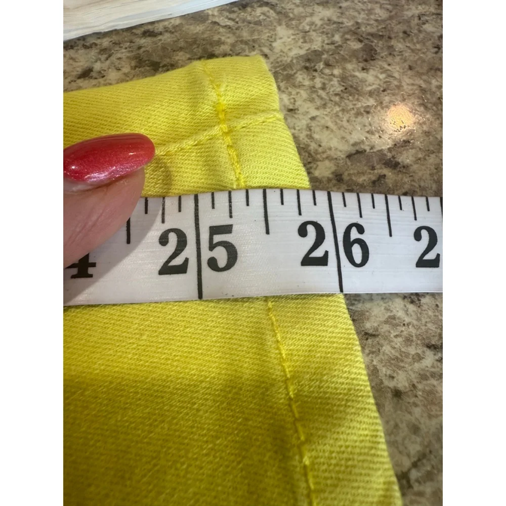 Women's Cabi Kick Flare Jeans Size 8 Yellow